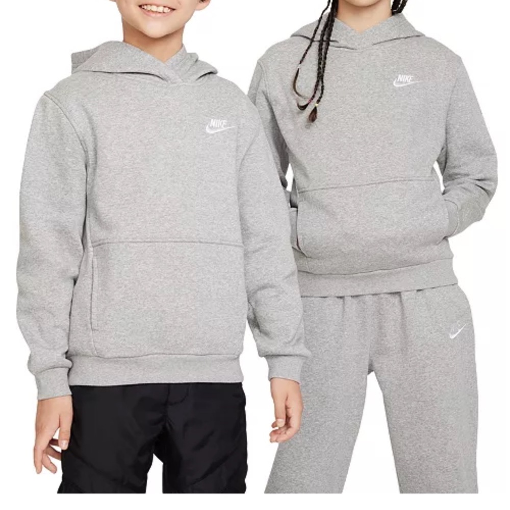 Nike new‎ 
Sportswear Big Kids Club Fleece Pullover Hoodie